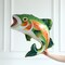 Rainbow Trout Fish Balloons – 4 PCS 27 Inch Fishing Foil Balloons for “O-Fish-ally One” Birthday, Fishing Themed Parties, Baby Showers, and Father’s Day (Green 4pcs)
